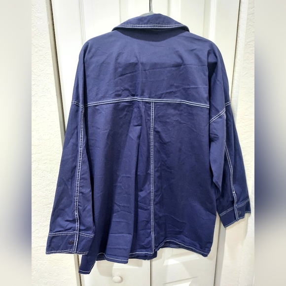 Utility jean jacket (see closet for purse in the pictures) - Picture 3 of 15